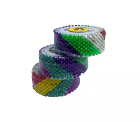 Корсажные булавки с цветными головками, 480 шт, мультиколор